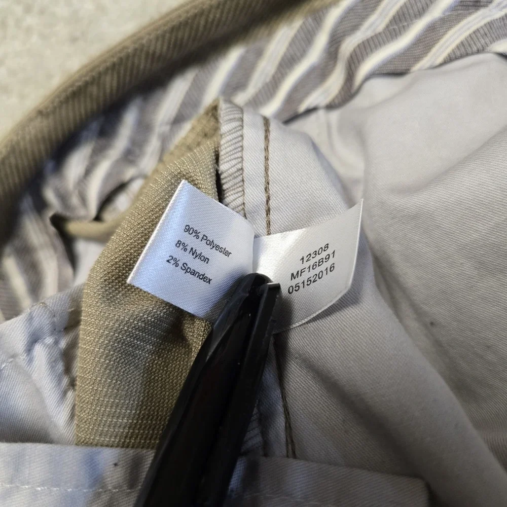 Peter Millar Nanoluxe Corduroy Pants Mens 38 Tan‎ Straight Actual 38x32 Preppy